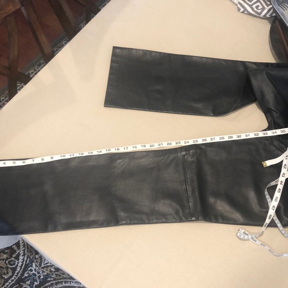 Ralph Lauren Sport Leather Pants $695 NWT! Sz6 - Picture 8 of 14